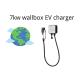 Hot Sale Wall Mounted AC EV Charger for Home Use type1 type2 wallbox 7kw ev charging station