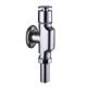 Brass Low Pressure Toilet Flush Valves / 0.05 - 0.9MPA Commode Flusher Chrome Plated