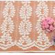 Garment Accessories Diy  Stretch  French Cord Lace Fabric  Ivory Color