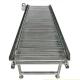                  304 Stainless Steel Frame Inclined Conveyor with Modular Plastic Belt             