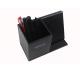 Recycled Washable Leather Pen Holder Wireless Charger Multiscene LED Lights