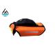 Durable Orange 5mm Neoprene Dog Coats Winter Anti Cutting Strong Support