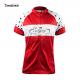 7 Days Sample Order Lead Time Custom Pattern Design Breathable Cycling Shirt for Adults