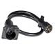 7 Pin PVC Wire Harness Assembly Trailer Extension Cable Vehicle Side