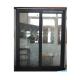 Soundproof Aluminum Sliding Window And Door 48 X 48 For Partitions