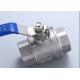 Dn20 Ball Brass Valve Forged Water Double Female Level Long Handle