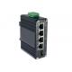 4 Port 1000M 802.3at PoE 1 Port 100M or 1000M SFP Ethernet Switch 12V to 48V