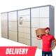 WiFi 24 Hours Package Delivery Lockers Coin Bill Card QR With Custom Lockers