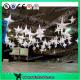 Wedding Decoration Inflatable Lighting Balloon , Oxford Cloth Inflatable Star