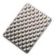 AMS 5507 5mm Stainless Steel Plates Hairline Stone Pattern