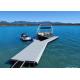 Outdoor PVC Inflatable Pontoon Dock Heavy Duty Floating Platform