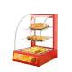 Commercial Mini Electric Food Display Warmer Showcase with Three Layers 380x460x600mm
