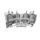 3500L Electric Heating 4 Vessel Brewhouse With Dimple Plate Jacket For Fermentation System