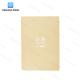 Brown Kraft Paper Bag Multi-Size Resealable Zipper Bag For Clothes