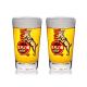 Branded Design Creative Custom Hibal Glass Beer Glasses for OEM Logo