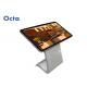 Free Standing Interactive Touch Kiosk 46 Inch 178 Viewing Angle 450cd / M2
