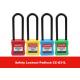 Safety LOTO Devices 76mm Long Nylon Shackle Xeony Lockout Padlock