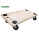 Non - Porous Surface Heavy Duty Furniture Moving Dolly 580 X 290 Mm 200 Kg Capacity