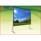 High Transparent Rear Projection Projector Screen For 100 Inch Portable Fast Fold Screen