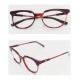 optical glass , Accetate,Wine Red, Siliver，optical frame,eyewear frame