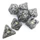 Polished Odorless Mini Resin Polyhedral Sturdy Nontoxic  Metal Anti Wear Hand Carved