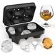 3D Skull Ice Cube Trays And 2 Diamond Shaped Ice Cube Moulds For Whisky Cocktails And Coffee Ice Cube Molds Black