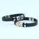 Factory Direct Stainless Steel High Quality Silicone Bracelet Bangle LBI77