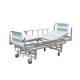 Three Hand Operated Care Crank Medical Hospital Beds Aluminum Alloy Guardrails (ALS-M314)