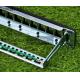 12ports blank patch panel for cat.5e/cat.6 keystone modules 10 Inch Rack Mount Panels