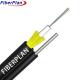 Aerial Fiber Optic Cable For Overhead Installation GYXTC8Y With Kevlar