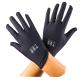 Wear Resistant Black Jewelry Gloves , Reusable Microfiber Hand Gloves For Store