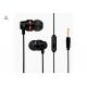 HZD1811E  small ear buds with mircophone volume control  answer calling and ring off earphone with 6 u Speaker Φ10mm