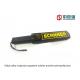 Airports Rechargeable Hand Held Metal Detector 25 Khz High Security