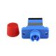 Blue Color SC To FC Fiber Adapter Singlemode / Multimode Compact Design