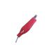 Customize Length Electrode Cable , DIN 2 Plug Active Eeg Electrodes With Red Cover