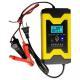 12V 6A Smart Lead Acid Battery Charger Full Automatic Charging Adapter for Car Motorcycle Electric Bike Scooter LCD Disp