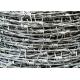 Stainless Steel ISO9001 Hot Dip Galvanised Barbed Wire