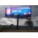 Outdoor p8 Full Color LED Advertising Billboard With outdoor led display Anti-Corrosion Iron Cabinet