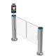 Acrylic Glass Rotating Swing Barrier Turnstile With Face Fingerprint Recognition System