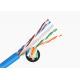 BC/CCA Network Cat6 Lan Cable UTP 4 Pairs Indoor For Voice Data / Graphic Image
