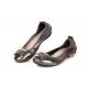 hot sell fashion brand designer shoes women grey foldable flat ballet shoes fashion dress shoes customized shoes BS-03