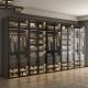 5M Luxury Italy Style Glass Door Wardrobe Closet In Bedroom Furniture