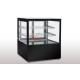 Table Top Cold Food Display Showcase Base Panel Removable R290 Or R134a