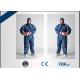 Tear Resistant Disposable Protective Wear , Flame Retardant Disposable Coveralls
