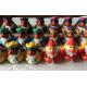 Indoor Christmas Decorations Weighted Rubber Ducks Bath Toy 5cm Length