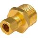 3/8 OD COMP X 3/4 MIP Lead Free Brass Compression Fitting