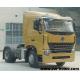 Semi Tractor Truck Prime Mover Truck With High Roof Cab Engine Exhaust Brake