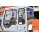 4383431 HITACHI Excavator Glass Cab Window Left Door Rear Position NO.4