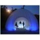 6m Outdoor Advertising Office / Lighting Inflatable Booth for Exhibition and Party