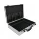 ABS Aluminum briefcase with silver color size 460x330x150mm